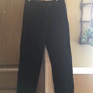 Charter Club Black Corduroy Pants